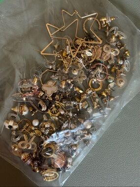 Mixed Gold Earring Bag